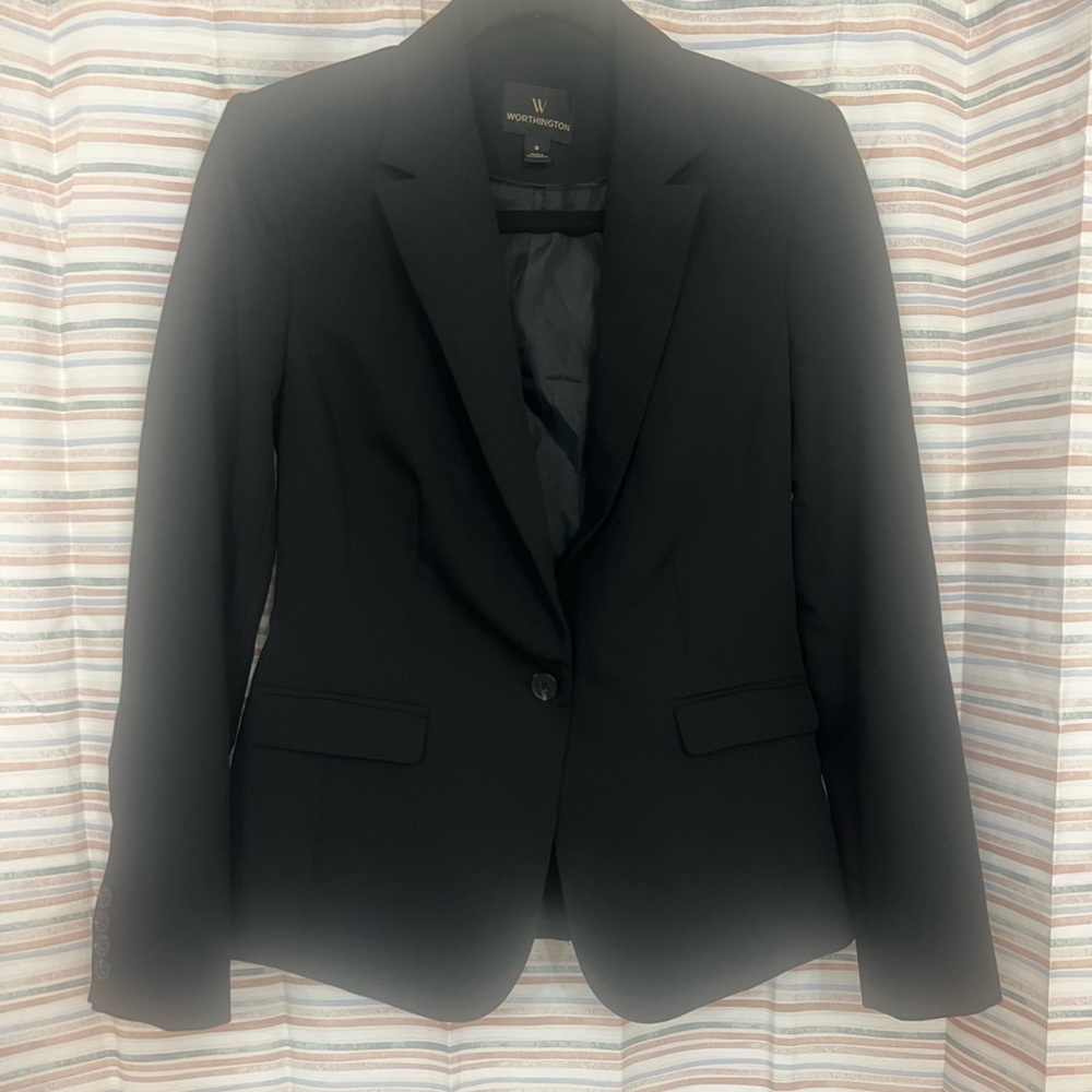Worthington Classic Black Blazer